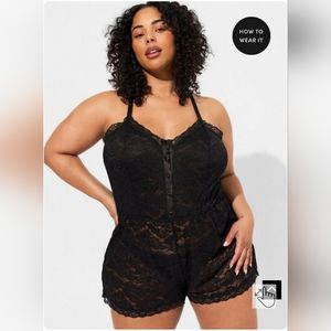 Torrid Lace Romper